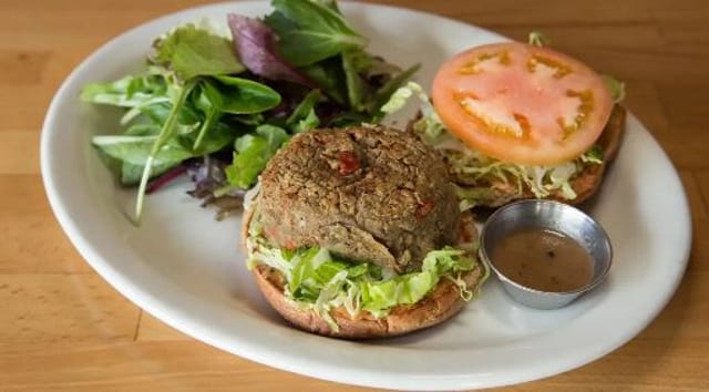 Lentil Burger.