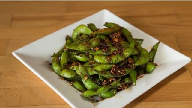 Spicy Edamame.