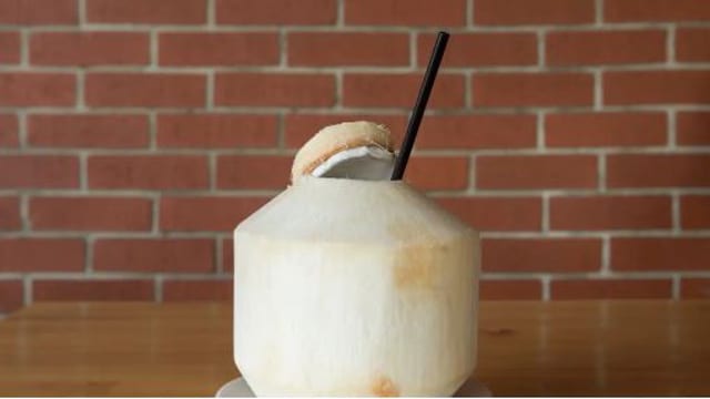 Fresh Coconut Juice.