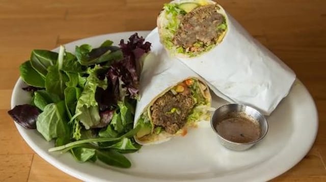 Lentil Burger.